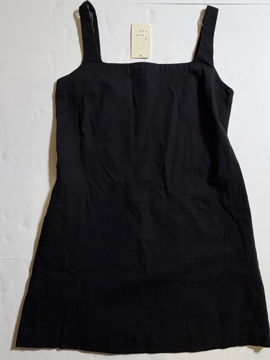 a new day Dresses & Skirts - A New Day Black Square-Neck Mini Dress Small